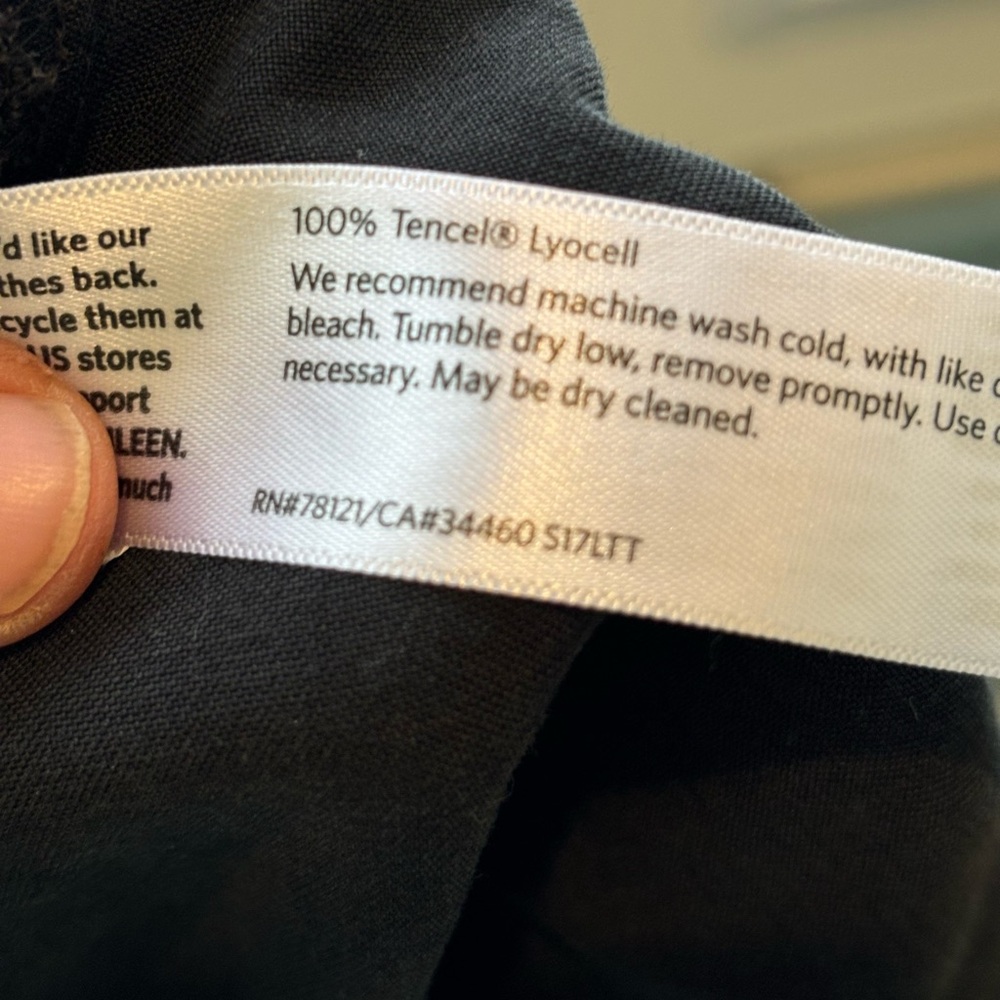 Eileen Fisher tencel cotton slouch pants size large in new condition! - Picture 8 of 8